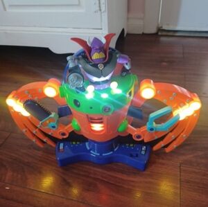 Disney Parks Toy Emperor Zurg light up projection game, no blaster